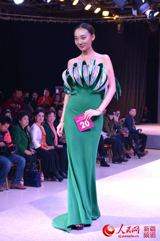 靓丽工程服装设计大赛展现新疆女性时尚风采