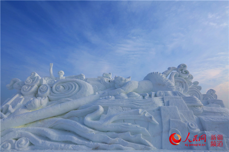 新疆博湖：冰雪季游客暢享冰雪樂趣（組圖）【4】