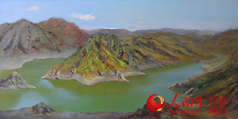 新疆托裡縣：用畫筆繪出家鄉“最美名片”（圖）