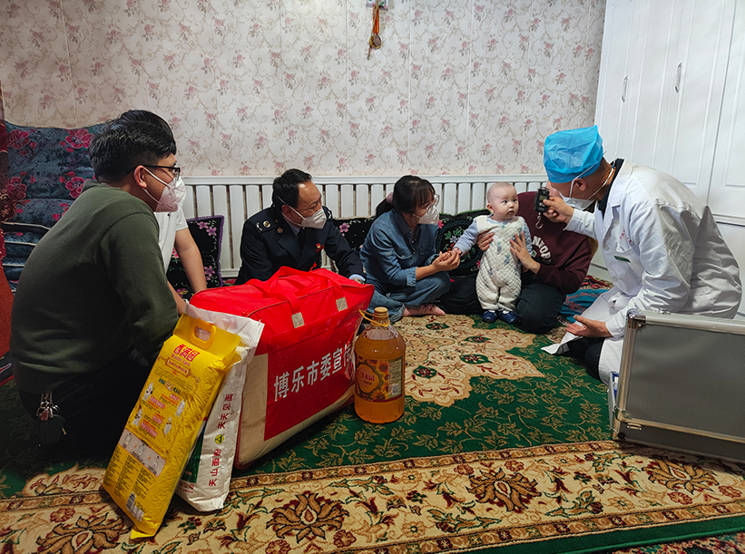 “农村防疫公益行动”走进新疆博乐乡村