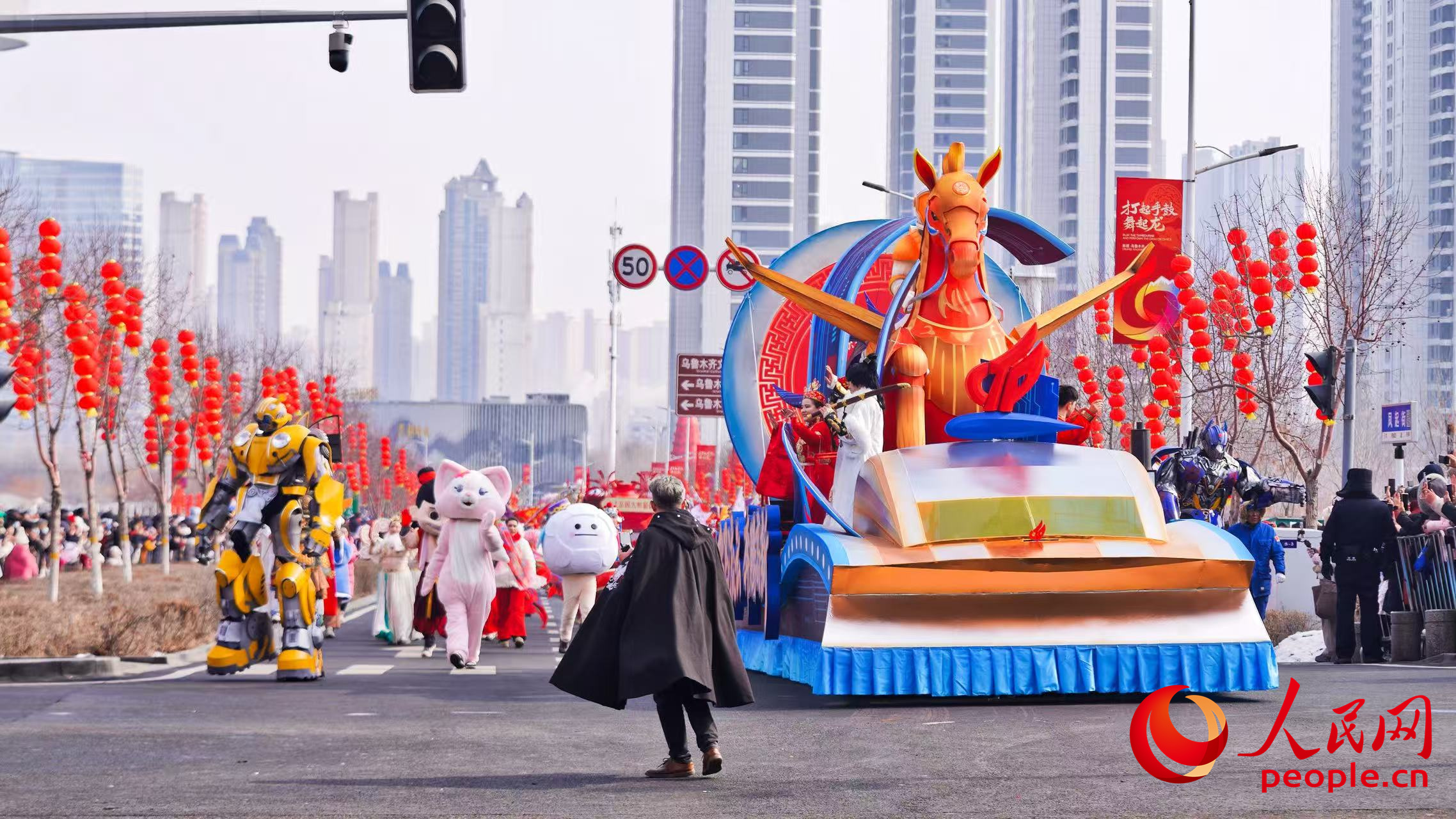 非遗闹年俗！乌鲁木齐社火巡游再次开锣【13】