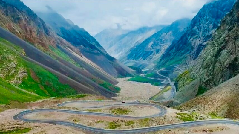 獨庫公路沿線風景。新疆是個好地方供圖